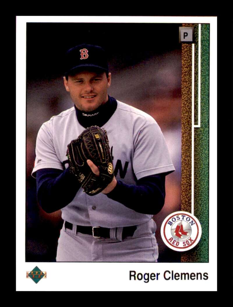 Load image into Gallery viewer, 1989 Upper Deck Roger Clemens #195 Set Break Image 1
