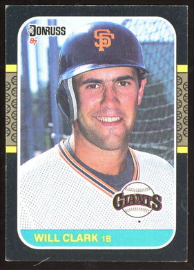 1987 Donruss Will Clark 