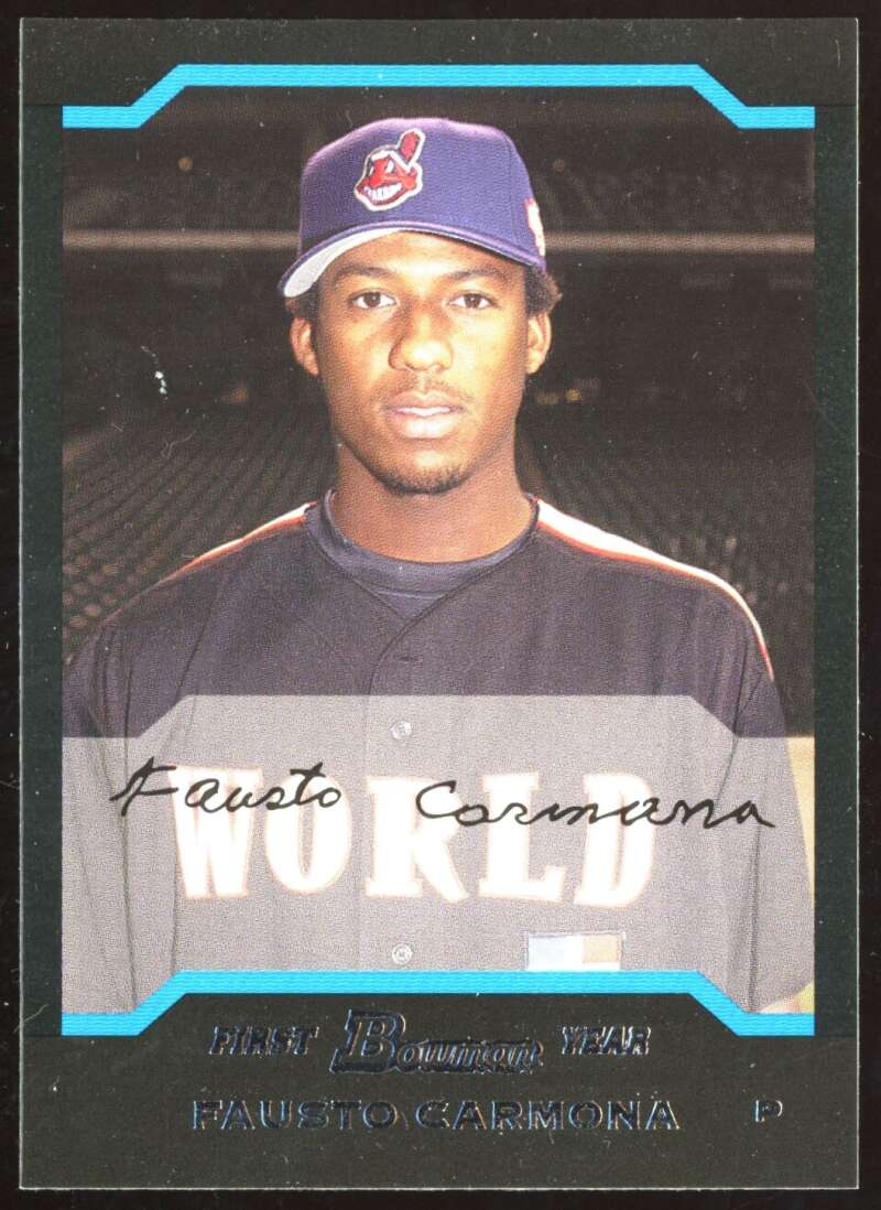 Load image into Gallery viewer, 2004 Bowman Draft Fausto Carmona #BDP148 1st Bowman Rookie RC Image 1
