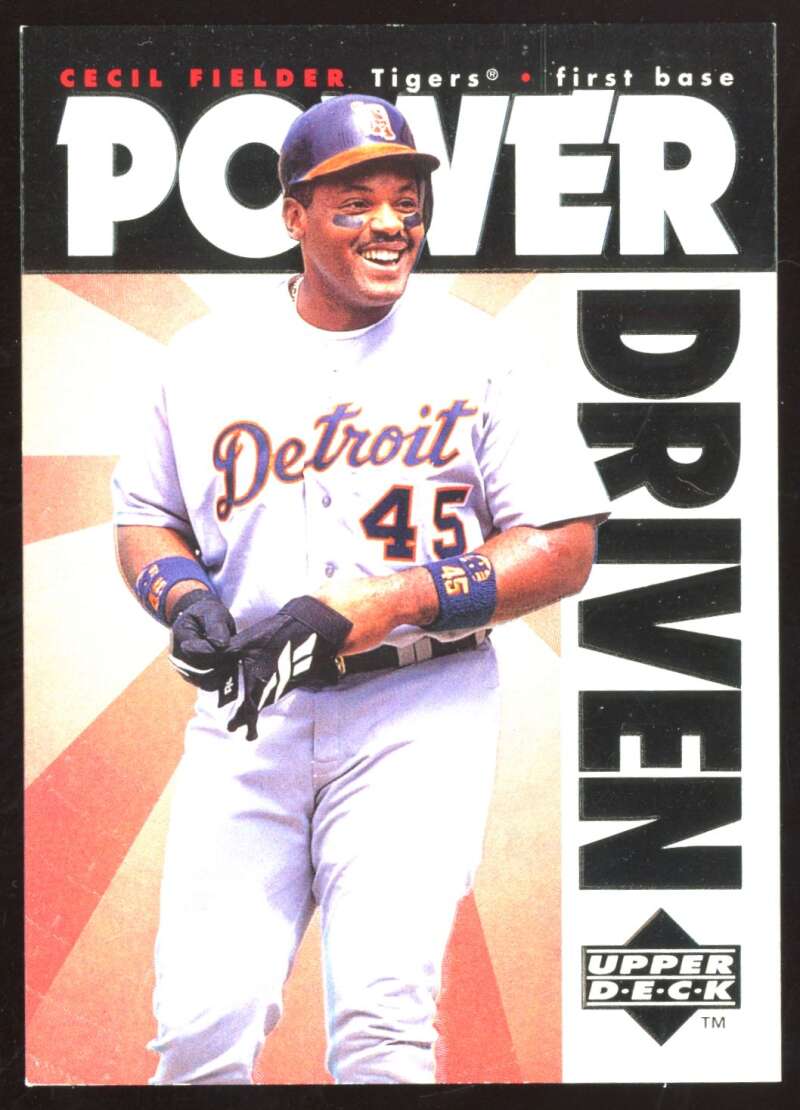 Load image into Gallery viewer, 1996 Upper Deck Power Driven Cecil Fielder #PD5 Image 1
