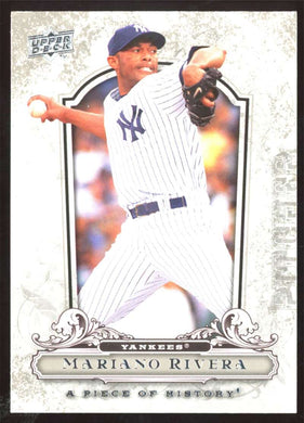 2008 Upper Deck A Piece of History Mariano Rivera 