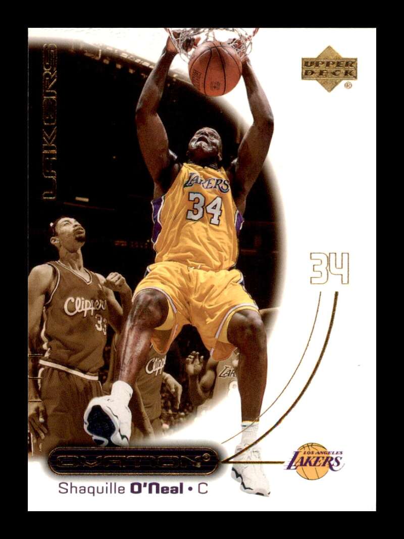 Load image into Gallery viewer, 2000-01 Upper Deck Ovation Shaquille O&#39;Neal #25 Image 1
