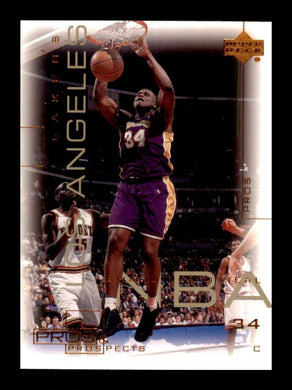 2000-01 Upper Deck Pros and Prospects Shaquille O'Neal 
