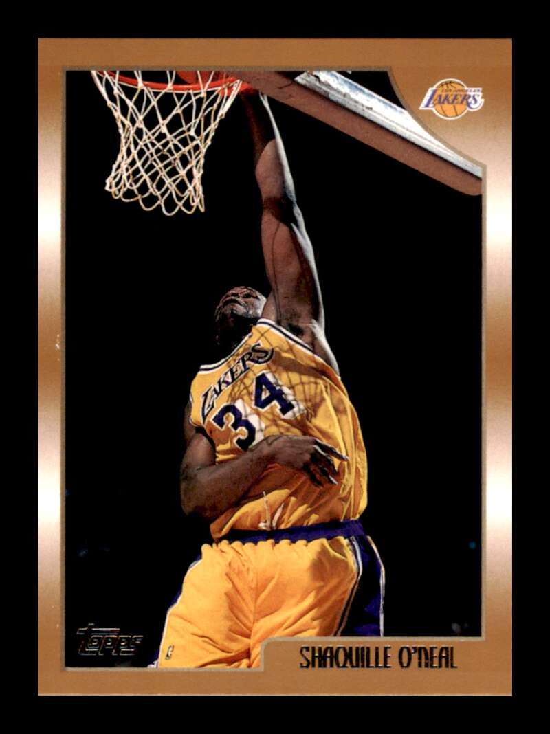 Load image into Gallery viewer, 1998-99 Topps Shaquille O&#39;Neal #175 Image 1
