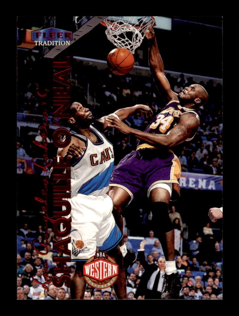 Load image into Gallery viewer, 1999-00 Fleer Tradition Shaquille O&#39;Neal #51 Image 1
