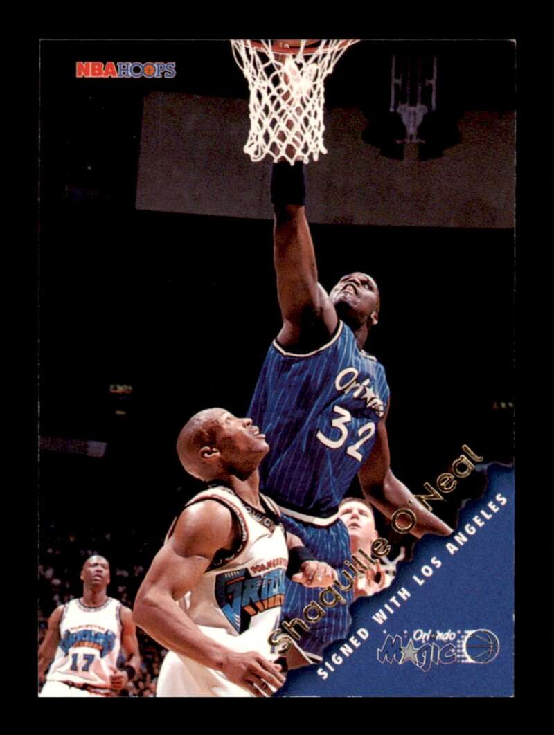 Load image into Gallery viewer, 1996-97 NBA Hoops Shaquille O&#39;Neal #112 Image 1
