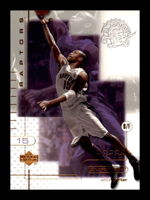 2001-02 Upper Deck Ovation Vince Carter 