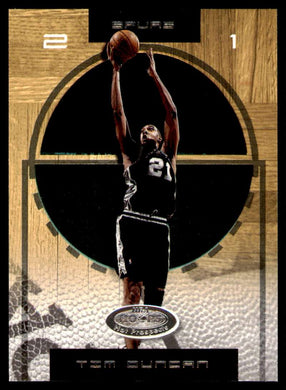 2001-02 NBA Hoops Hot Prospects Tim Duncan 