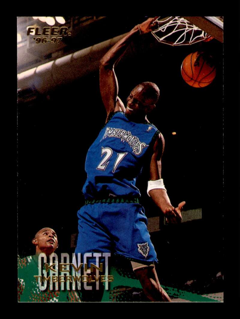 Load image into Gallery viewer, 1996-97 Fleer Kevin Garnett #216 Image 1
