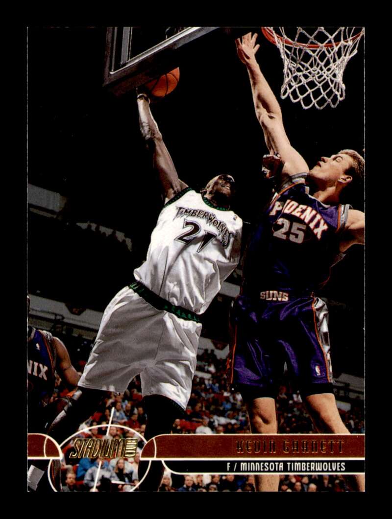 Load image into Gallery viewer, 2001-02 Topps Stadium Club Kevin Garnett #21 Image 1
