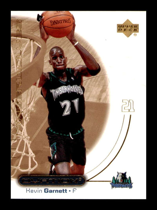 2000-01 Upper Deck Ovation Kevin Garnett