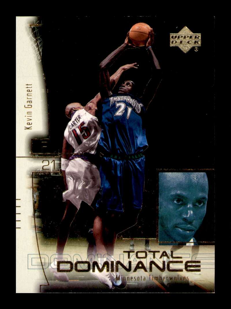 Load image into Gallery viewer, 2000-01 Upper Deck Total Dominance Kevin Garnett #TD3 Image 1
