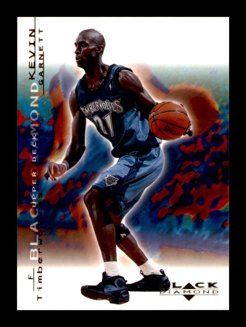 Load image into Gallery viewer, 2000-01 Upper Deck Black Diamond Kevin Garnett #48 Image 1
