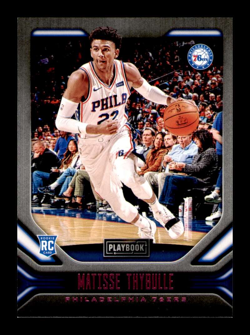 Load image into Gallery viewer, 2019-20 Panini Chronicles Playbook Matisse Thybulle #186 Rookie RC Image 1
