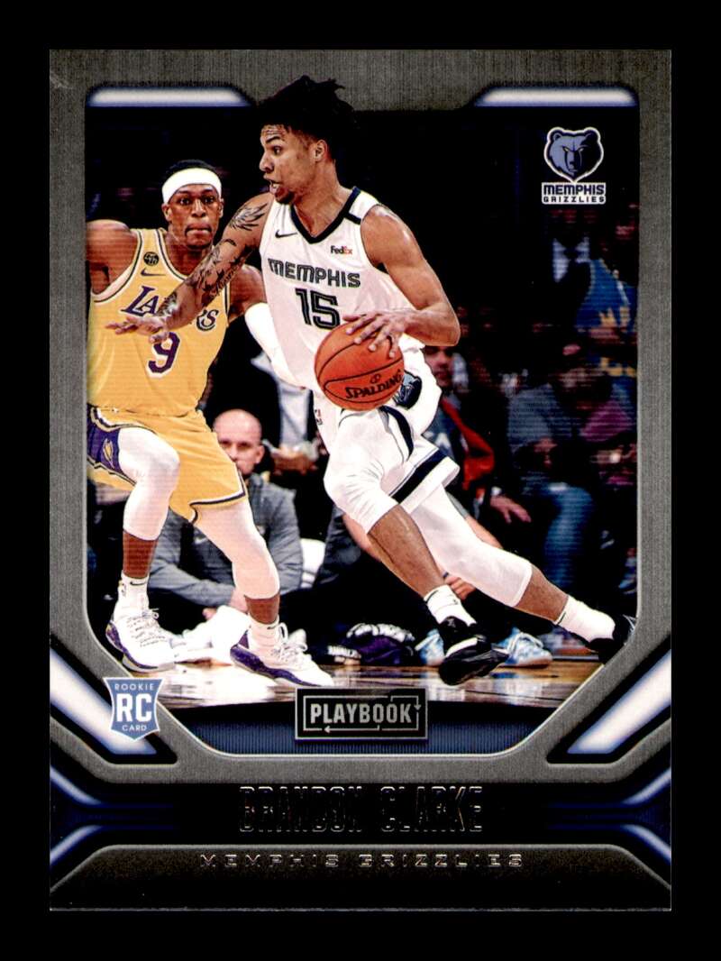 Load image into Gallery viewer, 2019-20 Panini Chronicles Playbook Brandon Clarke #190 Rookie RC Image 1
