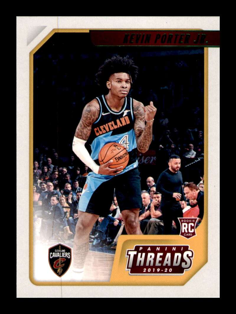 Load image into Gallery viewer, 2019-20 Panini Chronicles Threads Green Kevin Porter Jr. #99 Rookie RC Image 1
