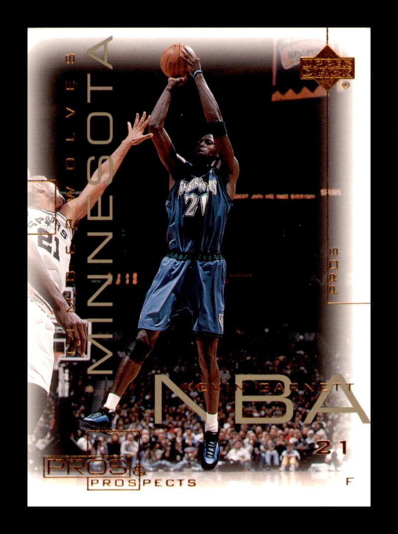 Load image into Gallery viewer, 2000-01 Upper Deck Pros &amp; Prospects Kevin Garnett #47 Image 1
