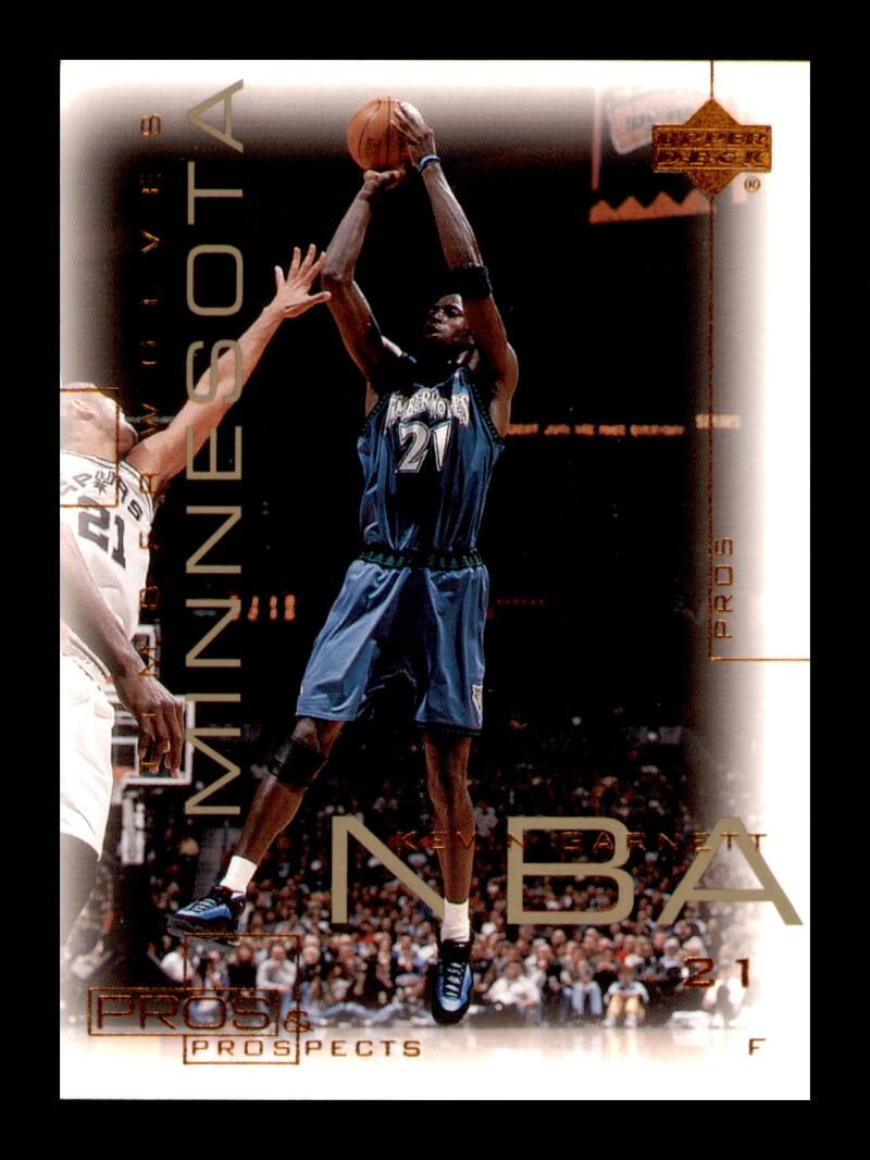 Load image into Gallery viewer, 2000-01 Upper Deck Pros &amp; Prospects Kevin Garnett #47 Image 1
