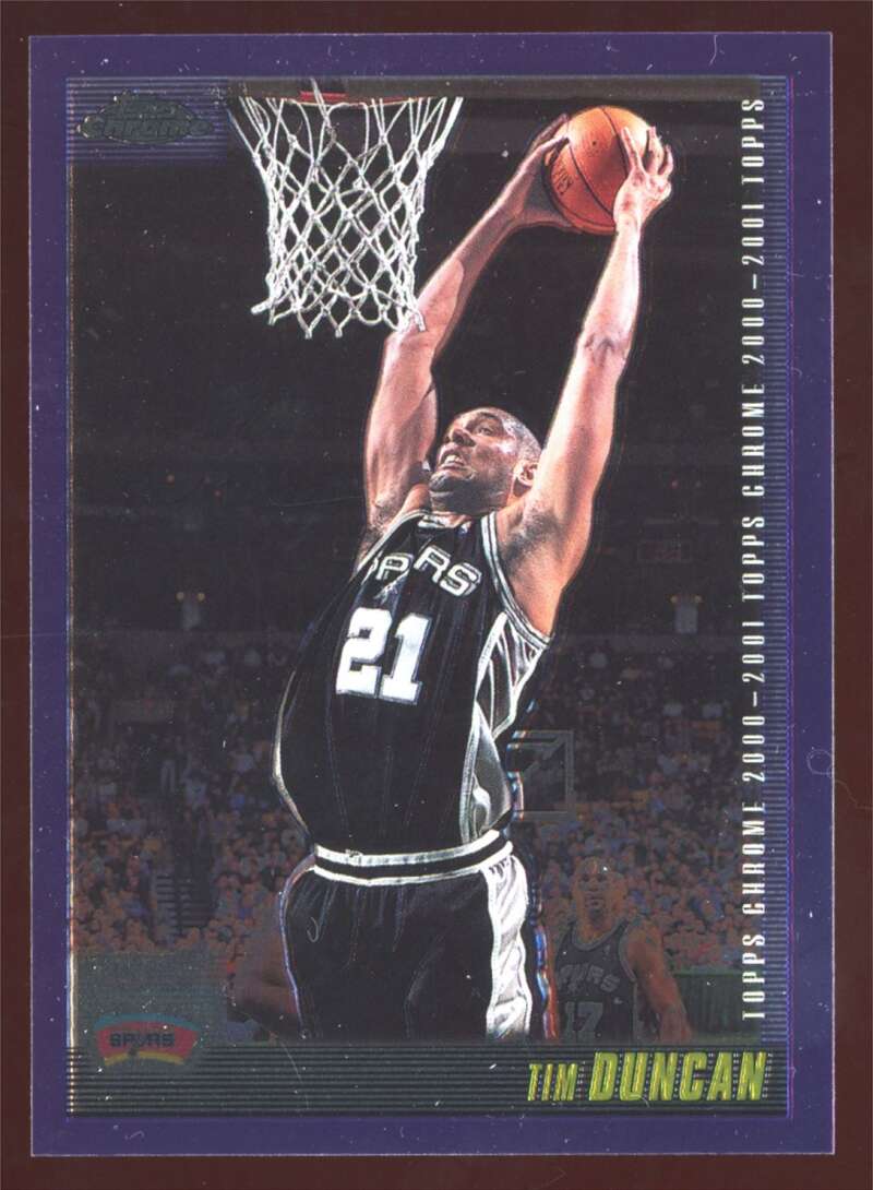 Load image into Gallery viewer, 2001-02 Topps Chrome Tim Duncan #40 Image 1
