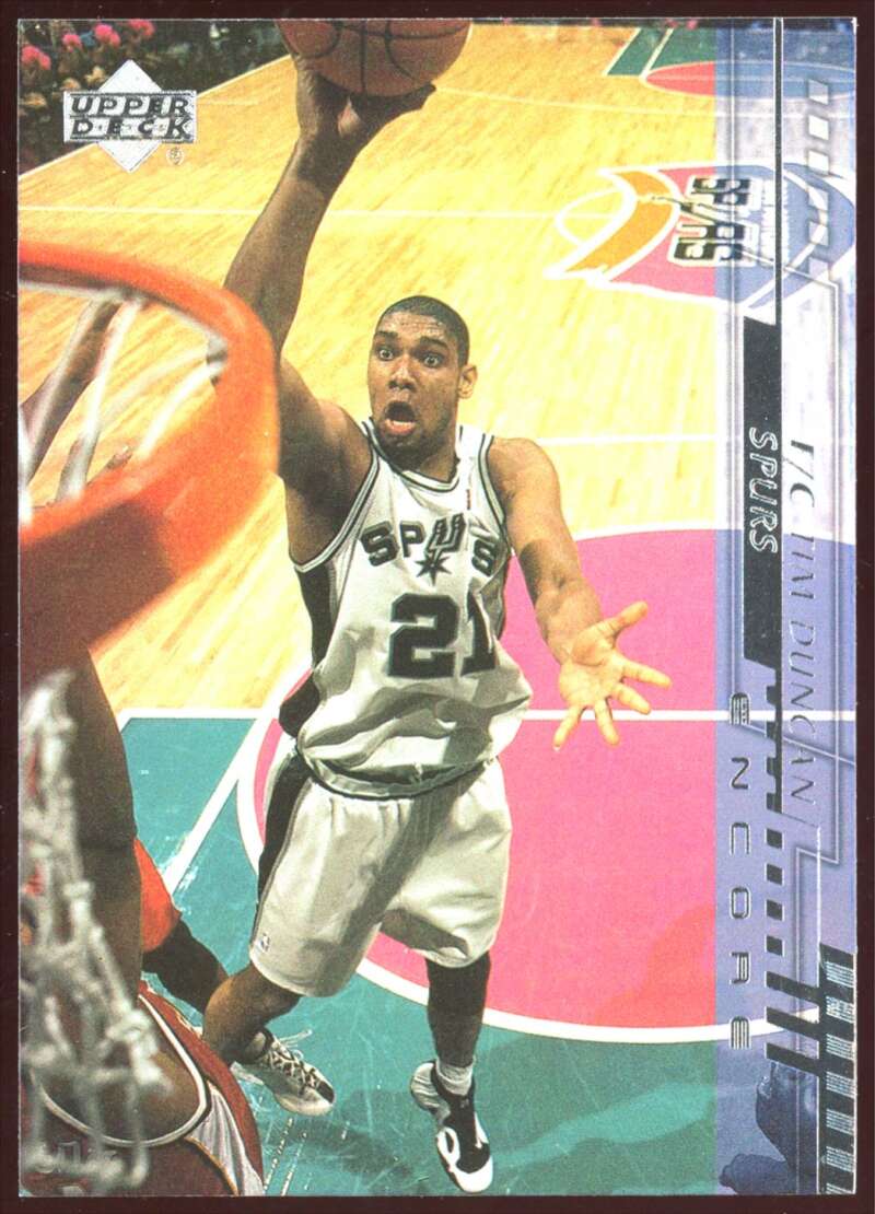 Load image into Gallery viewer, 2000-01 Upper Deck Encore Tim Duncan #109 Image 1
