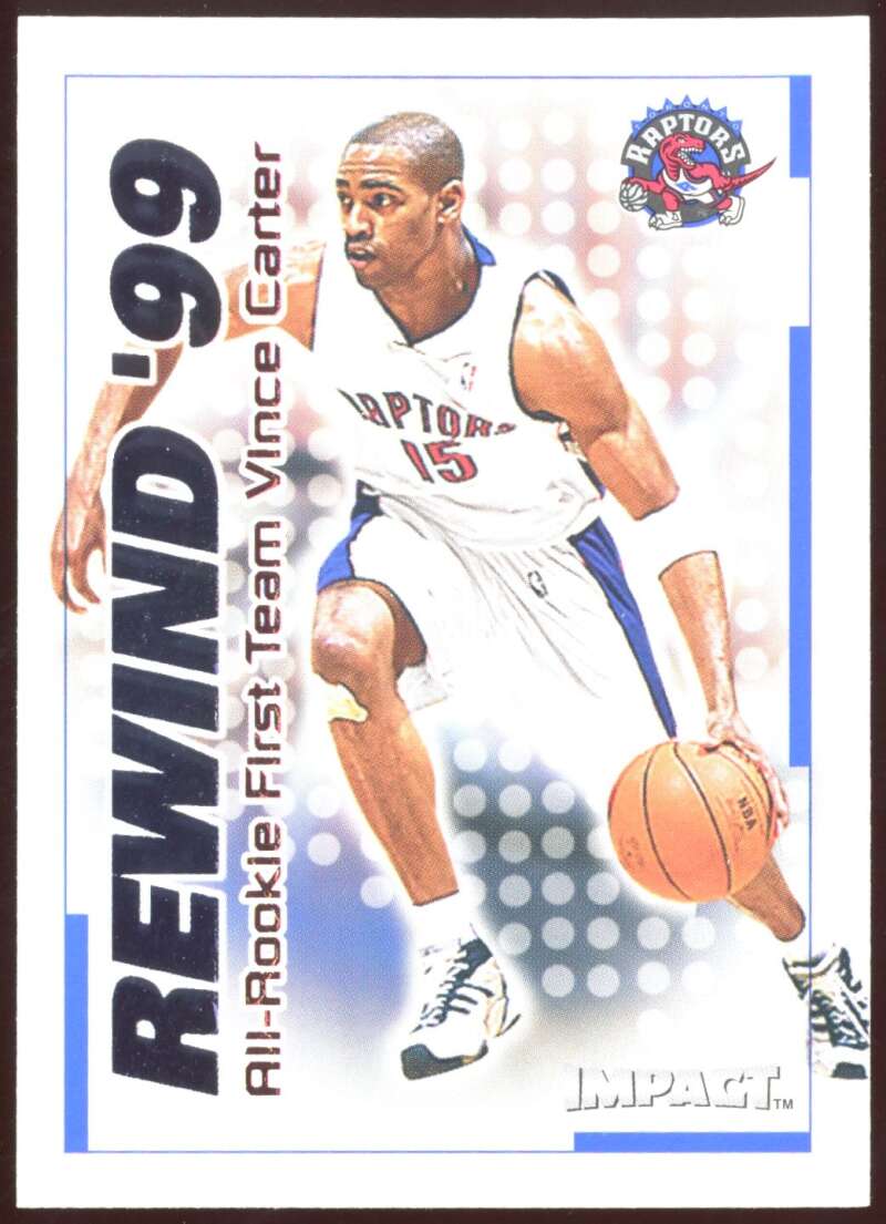 Load image into Gallery viewer, 1999-00 Skybox Impact Rewind 99 Vince Carter #30RN Image 1
