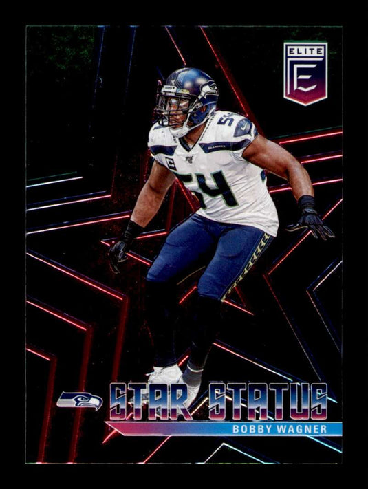 2020 Donruss Elite Star Status Green Bobby Wagner