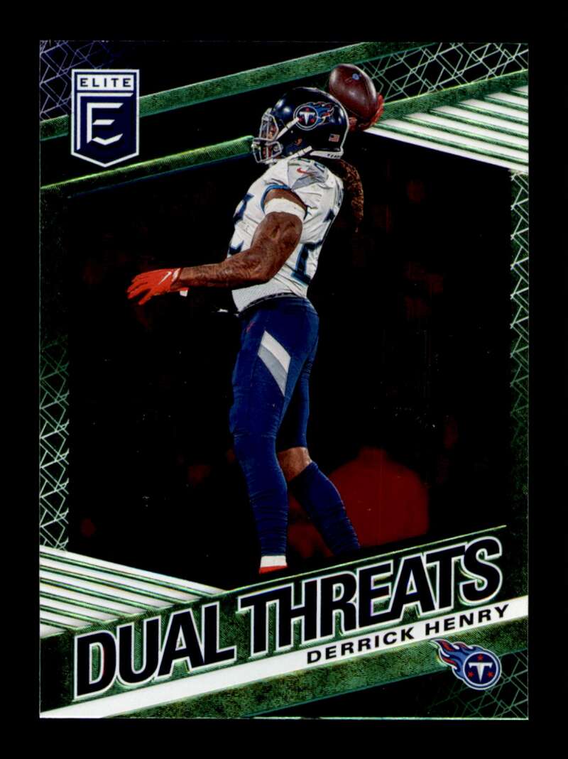 Load image into Gallery viewer, 2020 Donruss Elite Dual Threats Green Derrick Henry #6 Image 1
