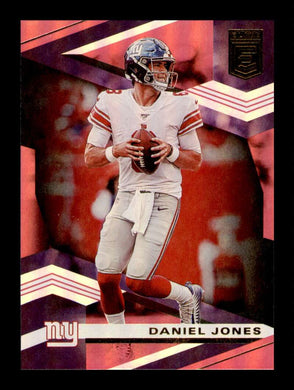 2020 Donruss Elite Pink Daniel Jones 