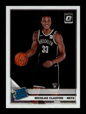 2019-20 Donruss Optic Nicolas Claxton 