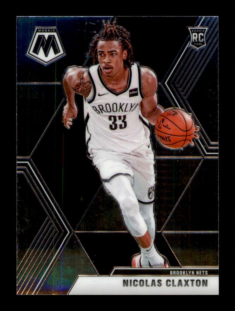 Load image into Gallery viewer, 2019-20 Panini Mosaic Nicolas Claxton #236 Rookie RC Image 1
