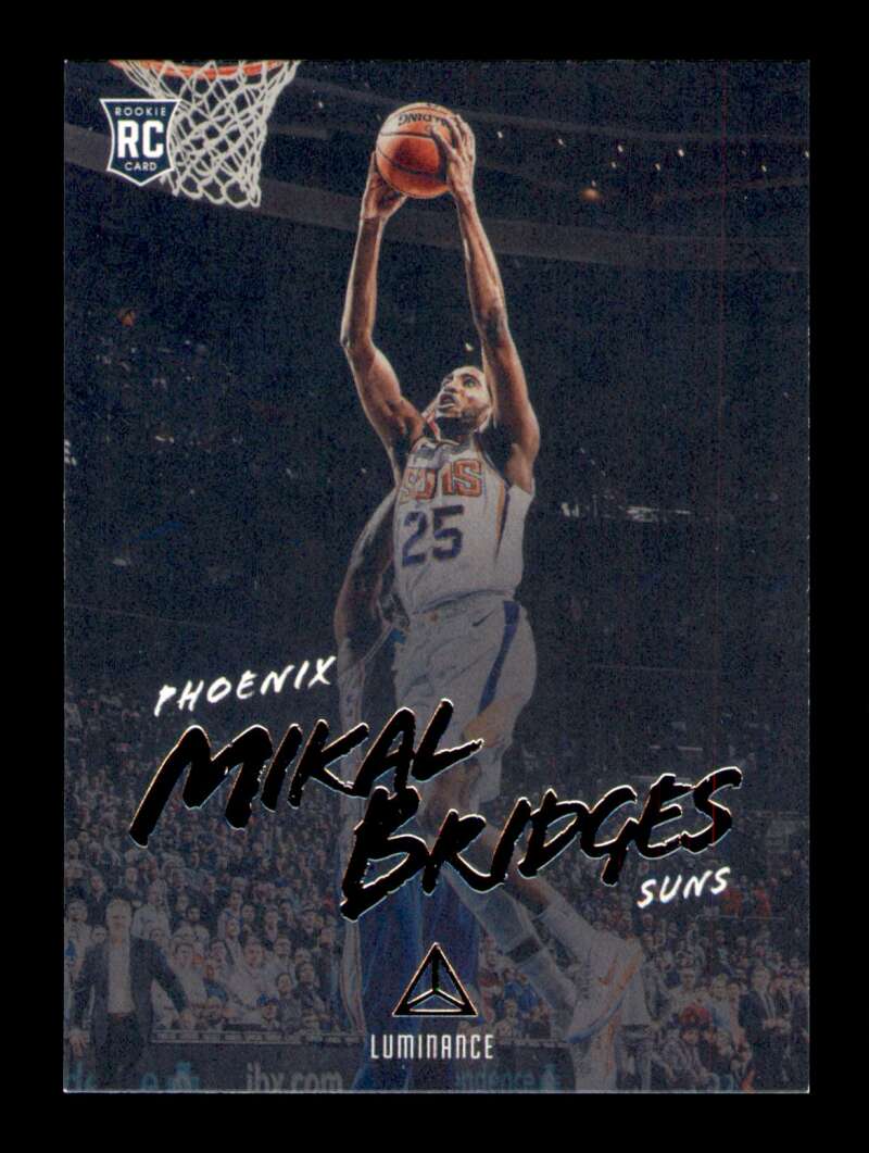 Load image into Gallery viewer, 2018-19 Panini Chronicles Luminance Mikal Bridges #152 Rookie RC Image 1
