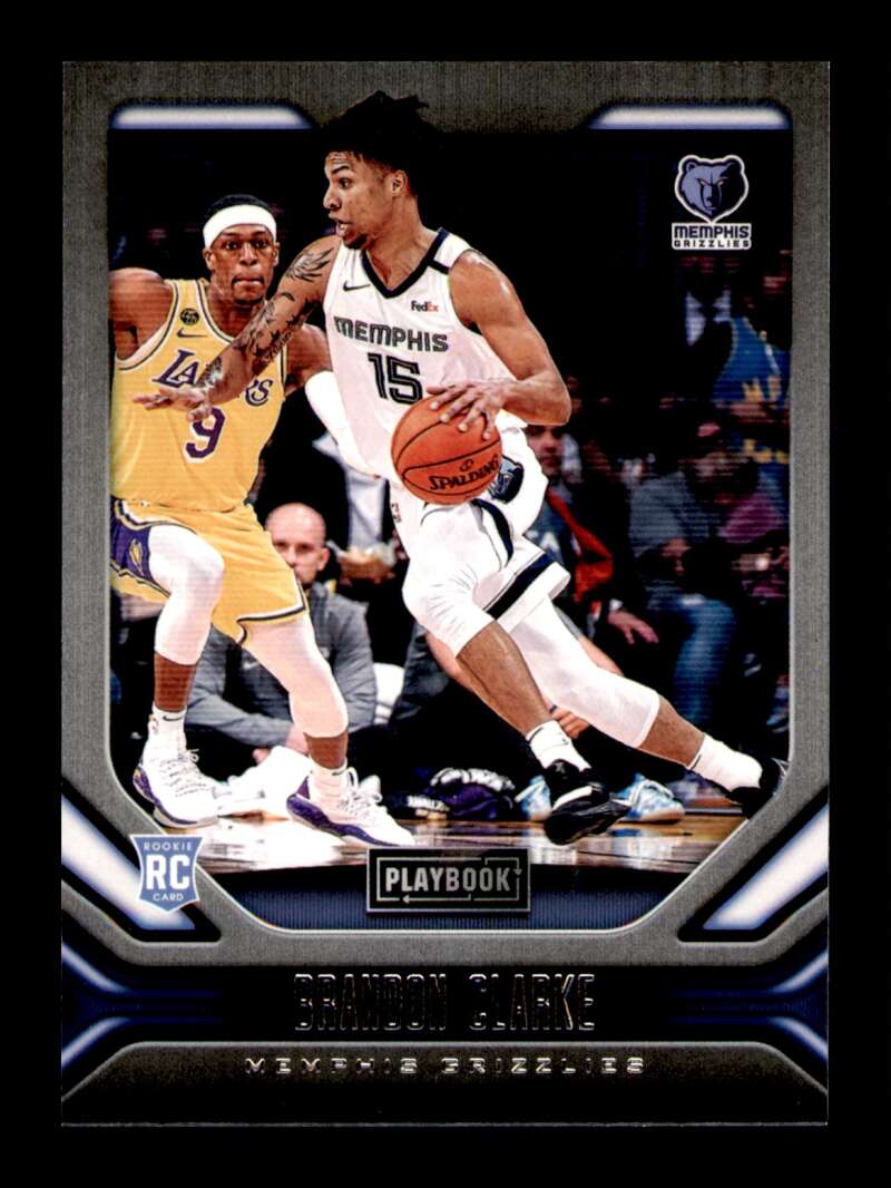 Load image into Gallery viewer, 2019-20 Panini Chronicles Playbook Brandon Clarke #190 Rookie RC Image 1
