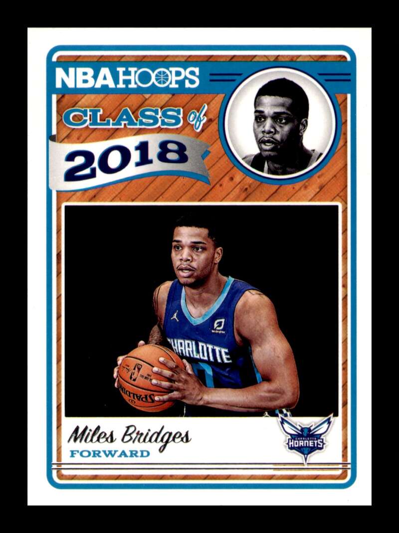 Load image into Gallery viewer, 2018-19 Hoops Class of 2018-19 Miles Bridges #12 Rookie RC Image 1
