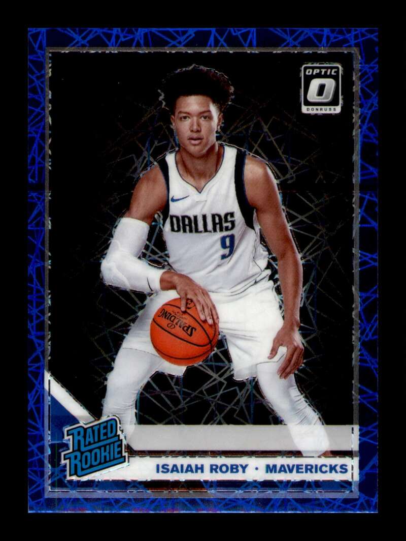 Load image into Gallery viewer, 2019-20 Donruss Optic Blue Velocity Prizm Isaiah Roby #191 Rookie RC Image 1
