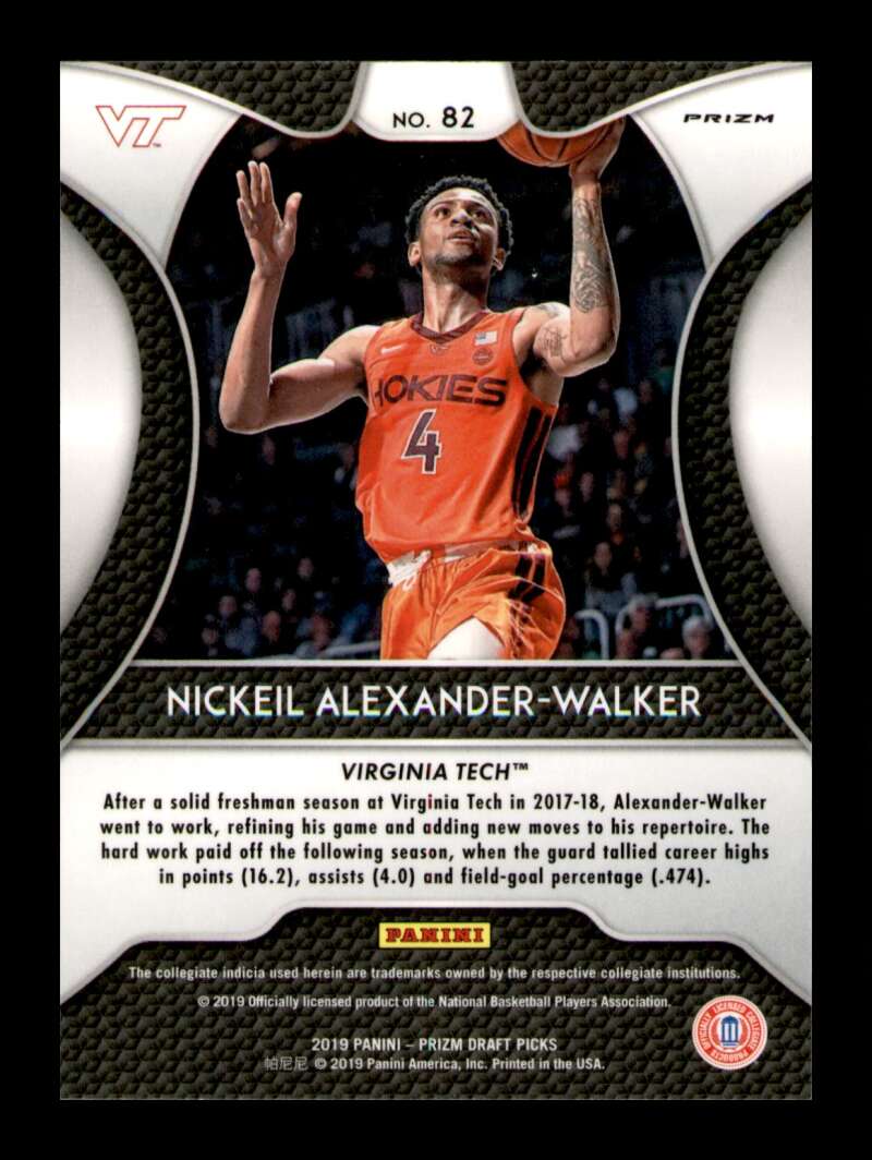 Load image into Gallery viewer, 2019-20 Panini Prizm Draft Silver Prizm Nickeil Alexander-Walker #82 Rookie RC Image 2
