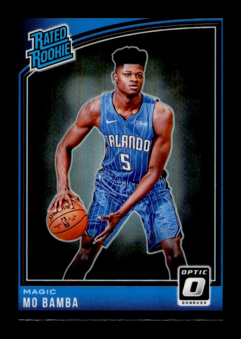 Load image into Gallery viewer, 2018-19 Donruss Optic Purple Prizm Mo Bamba #160 Rookie RC SP Image 1
