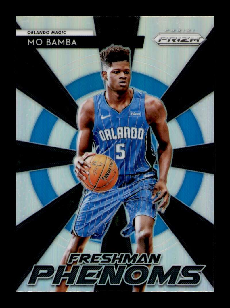 Load image into Gallery viewer, 2018-19 Panini Prizm Freshman Phenoms Silver Prizm Mo Bamba #20 Rookie RC Image 1
