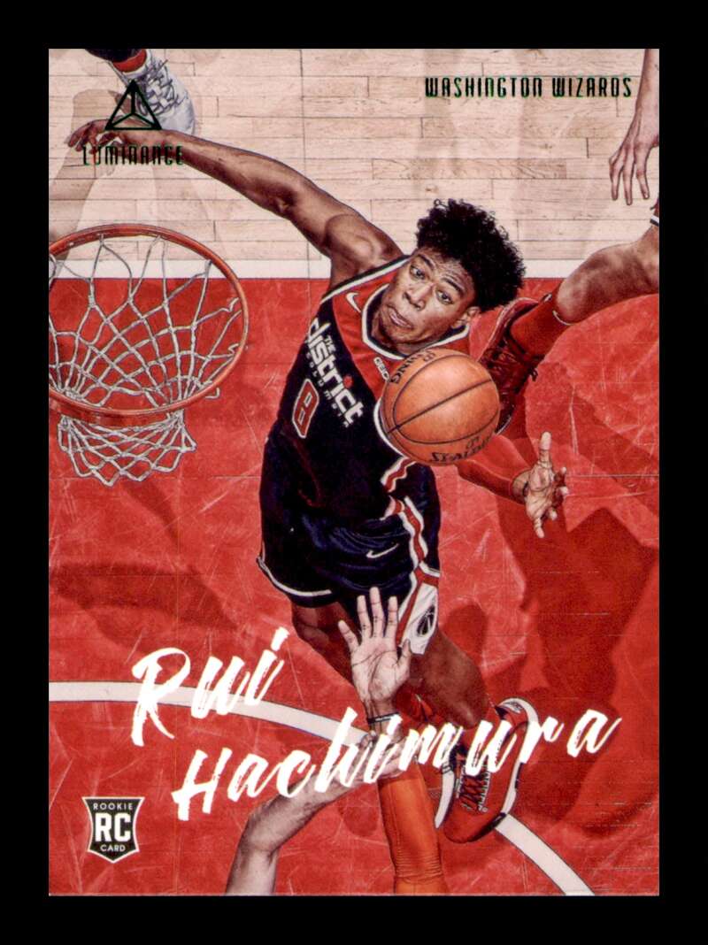 Load image into Gallery viewer, 2019-20 Panini Chronicles Luminance Green Rui Hachimura #141 Rookie RC Image 1
