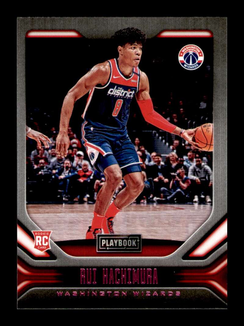 Load image into Gallery viewer, 2019-20 Panini Chronicles Playbook Pink Rui Hachimura #171 Rookie RC Image 1
