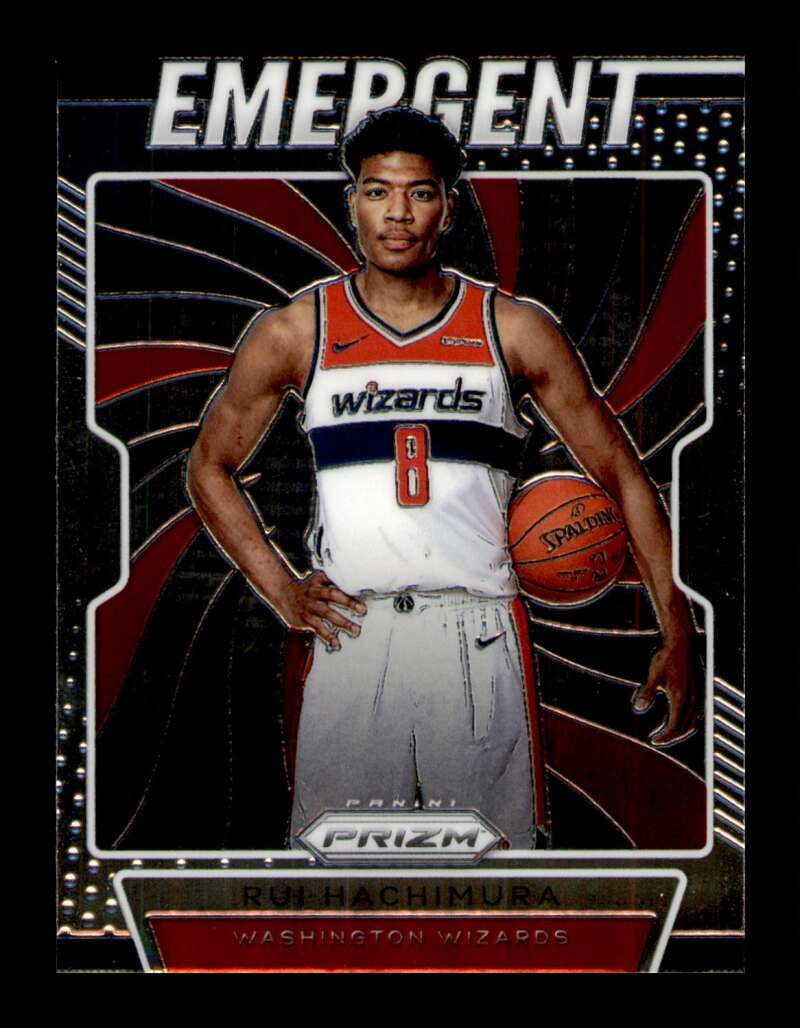 Load image into Gallery viewer, 2019-20 Panini Prizm Emergent Rui Hachimura #21 Rookie RC Image 1
