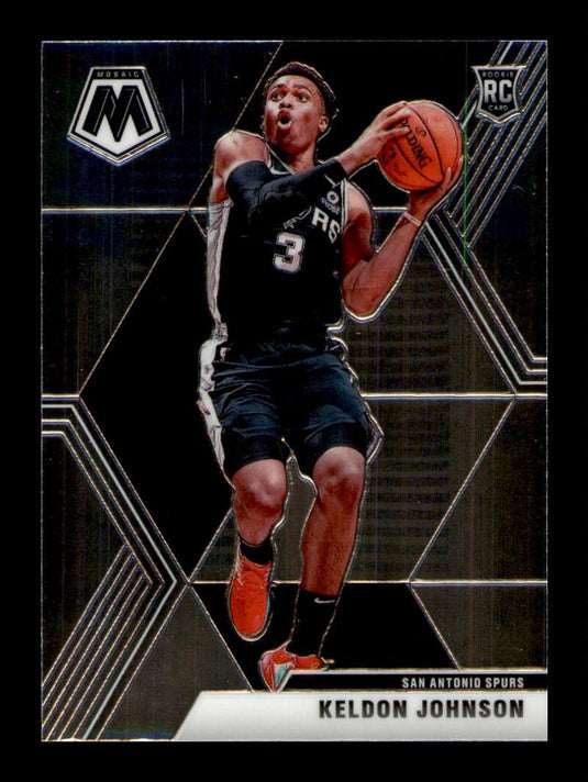 2019-20 Panini Mosaic Keldon Johnson 