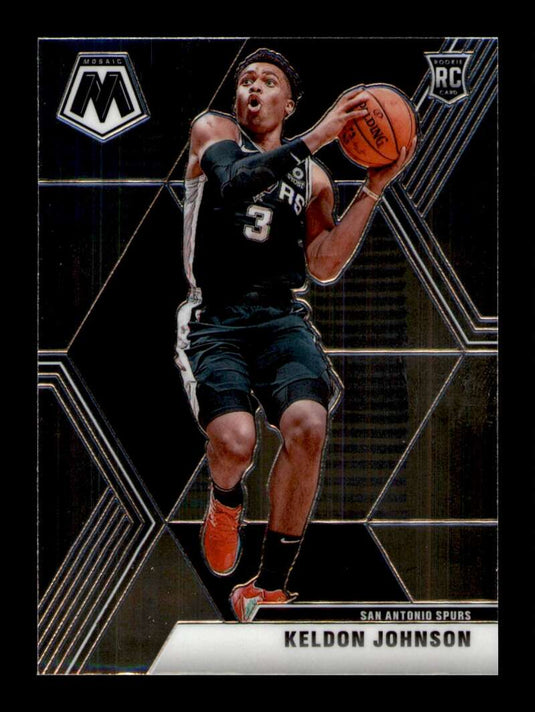 2019-20 Panini Mosaic Keldon Johnson