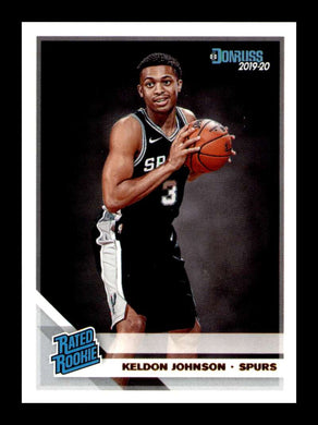 2019-20 Donruss Keldon Johnson 