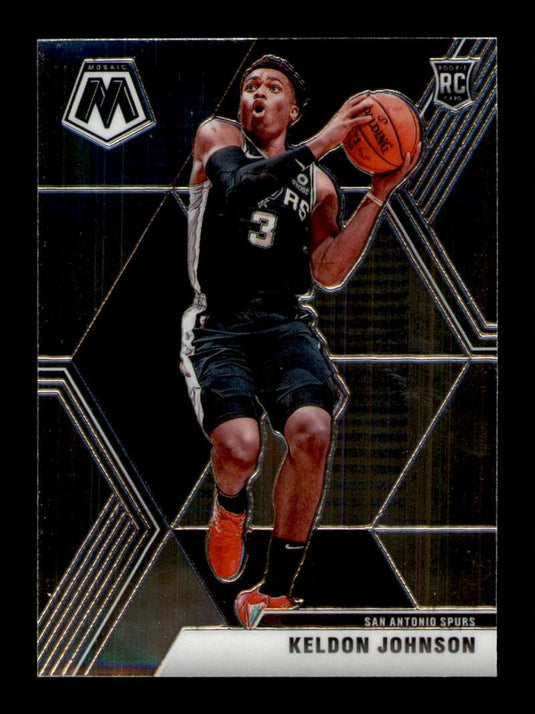 2019-20 Panini Mosaic Keldon Johnson 