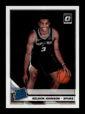 2019-20 Donruss Optic Keldon Johnson 