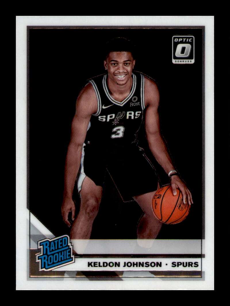 Load image into Gallery viewer, 2019-20 Donruss Optic Keldon Johnson #186 Rookie RC Image 1
