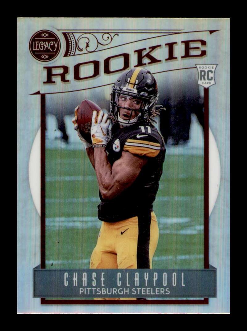 Load image into Gallery viewer, 2020 Panini Chronicles Legacy Silver Prizm Chase Claypool #213 Rookie RC SP Image 1
