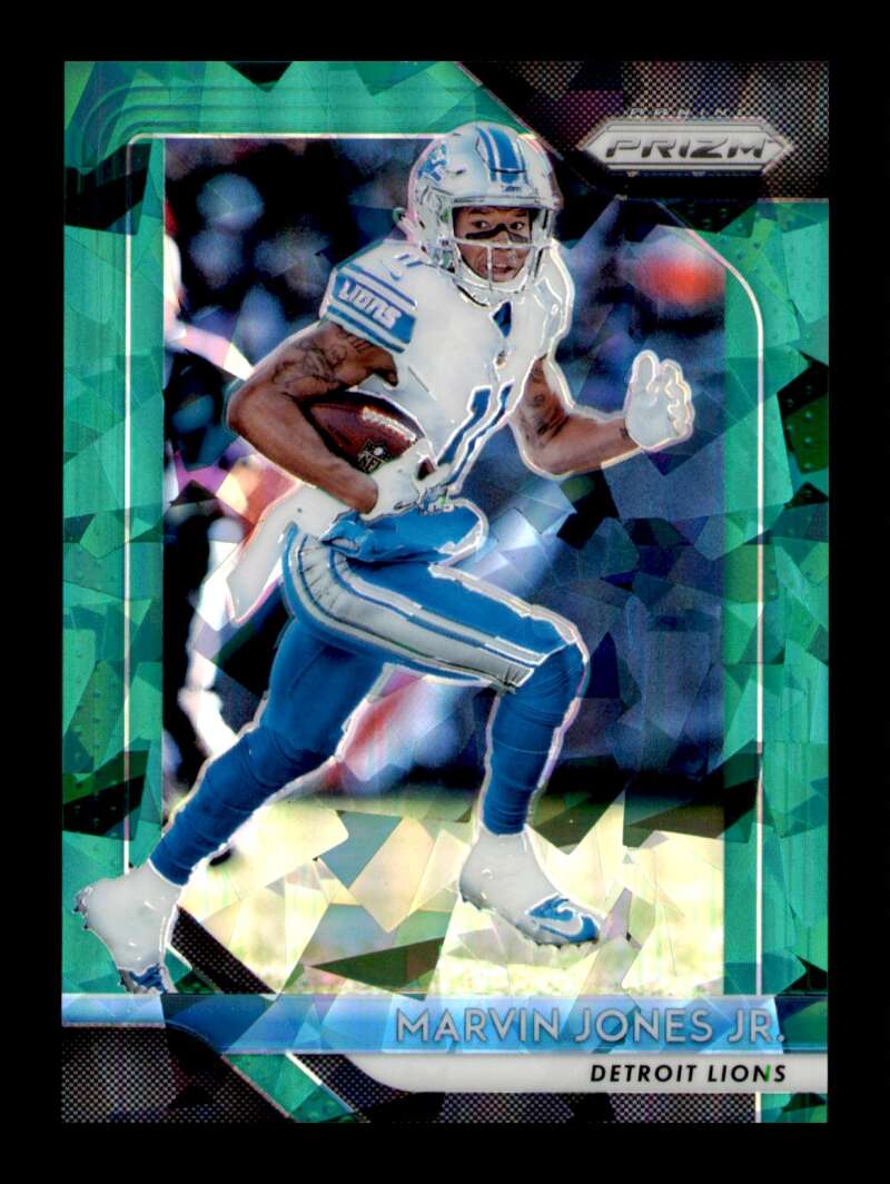 Load image into Gallery viewer, 2018 Panini Prizm Green Crystals Prizm Marvin Jones Jr. #137 Short Print SP /75 Image 1
