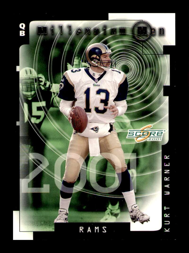 Load image into Gallery viewer, 2001 Score Millennium Men Kurt Warner #MM23 Short Print SP /1000 Image 1
