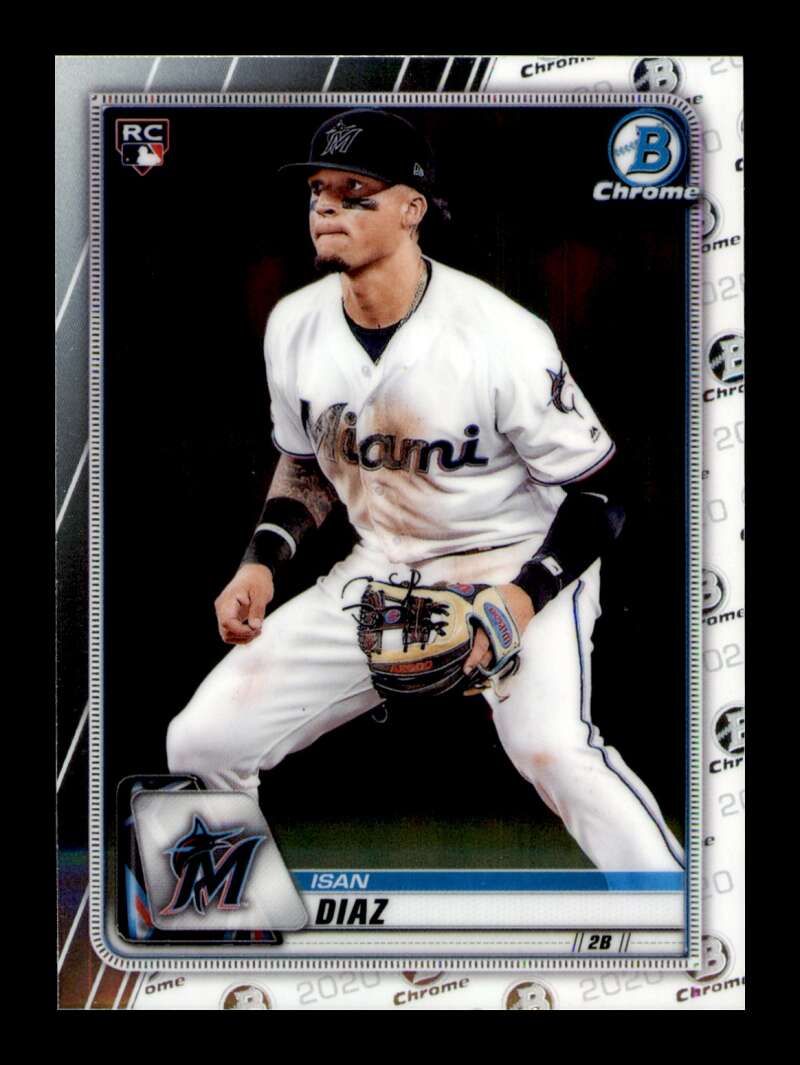 Load image into Gallery viewer, 2020 Bowman Chrome Isan Diaz #97 Rookie RC Image 1
